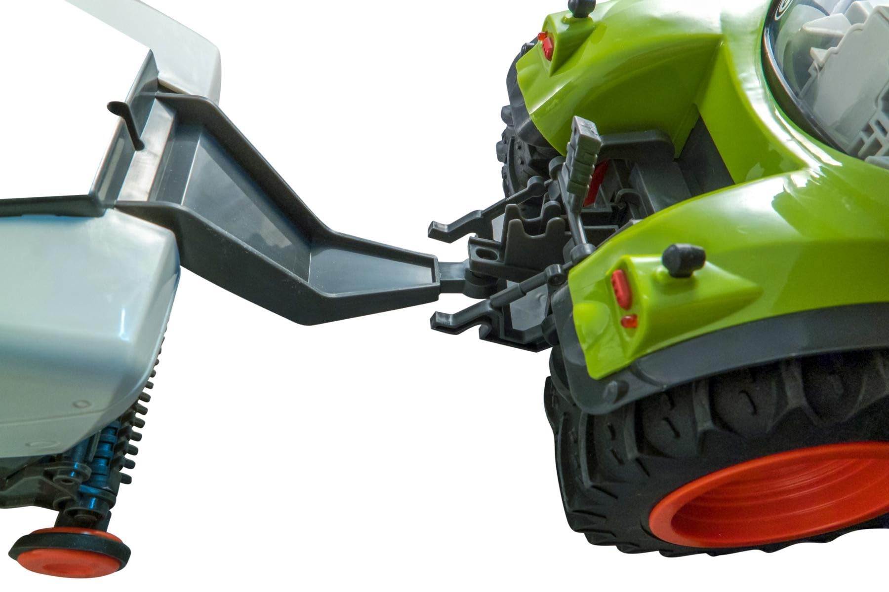 Happy People 34425 , Claas Traktor Axion 870 RC + Anhänger Cargos 9600