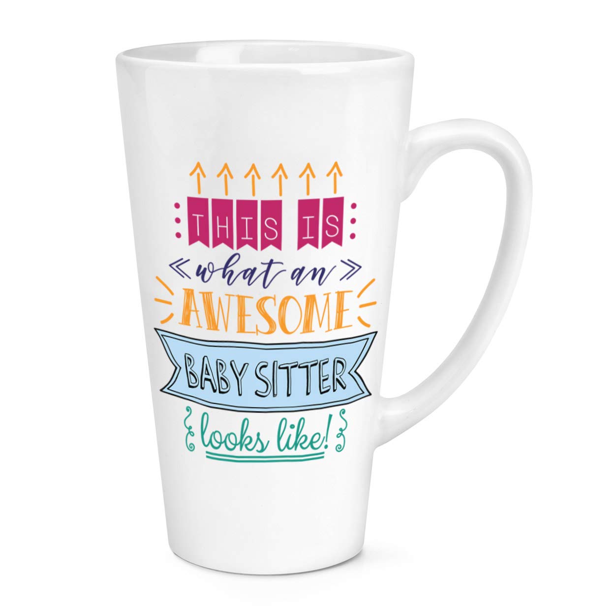 Reserved for Nanny - Tazza per latte, misura grande, 17oz