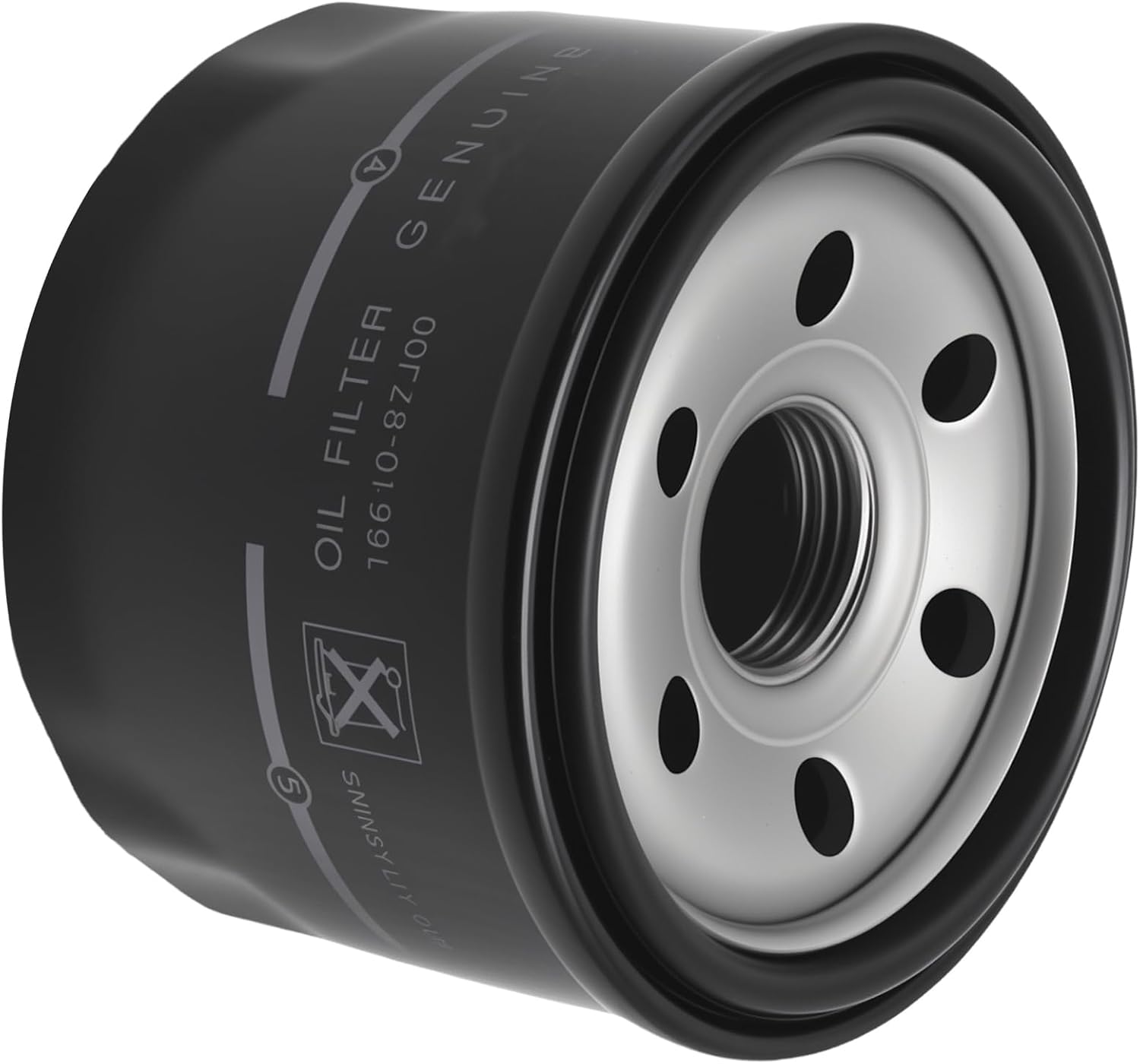 2Pcs 16510-87J00 Oil Filter, Replacement for Su-zuki DF25 DF30 DF40 DF50 DF60 DF70, Replaces 16510-87J01 16510-87J02
