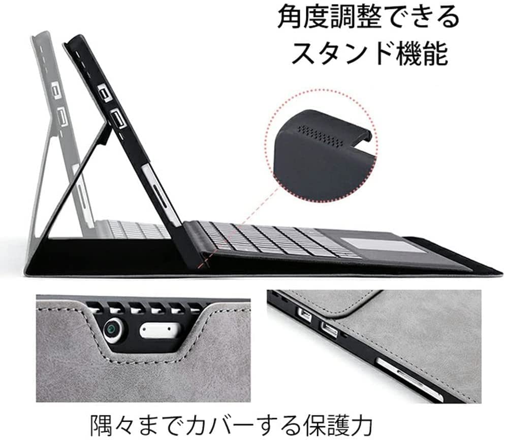Microsoft Surface Pro 9 タイプカバー/スリムペン付き Amazon.co.jp: Surface Pro11/10/9 ケース タッチペンホルダー付 耐