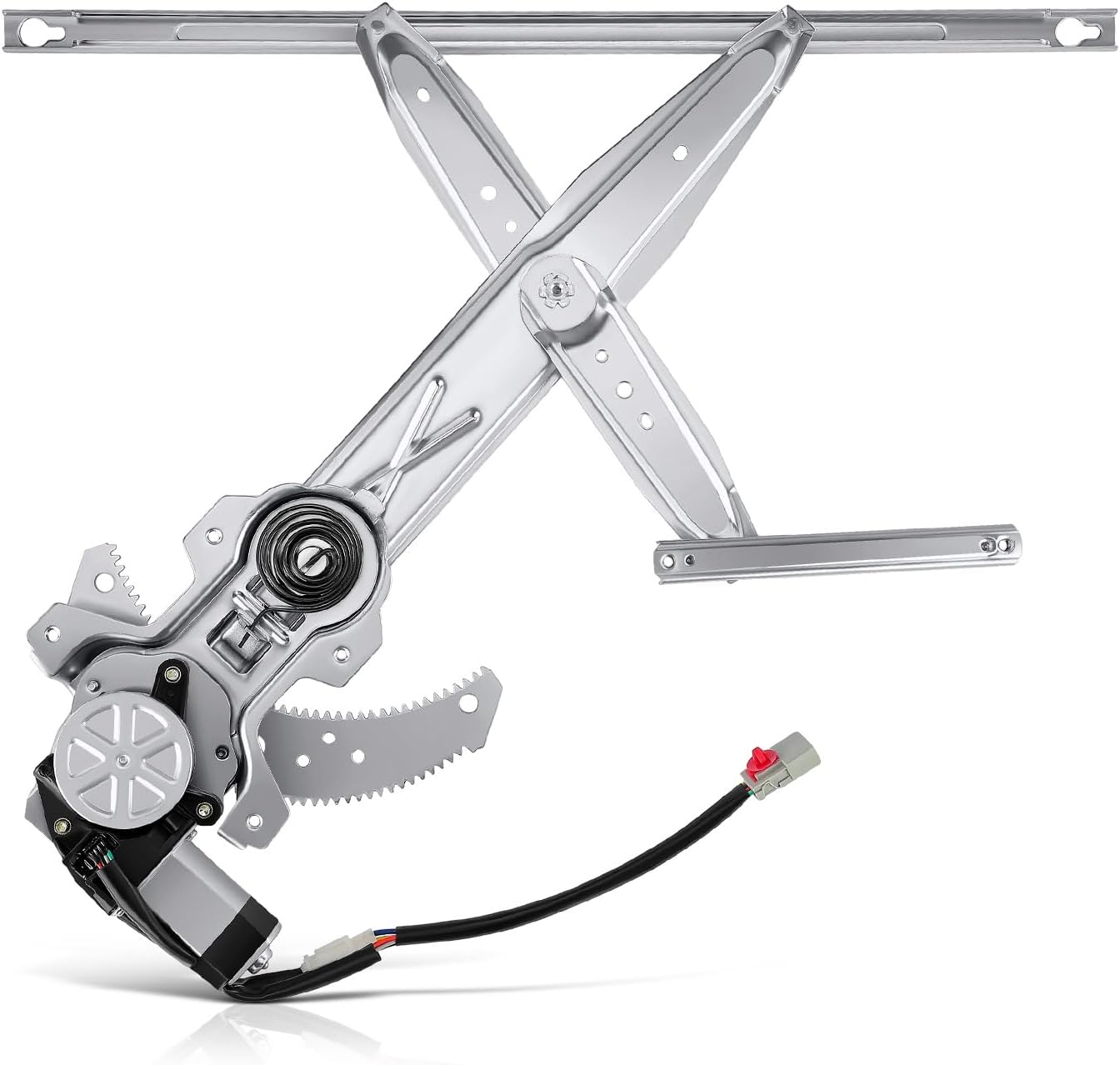 YHTAUTO Front Driver Side Power Window Regulator with 4-Pin Motor Assembly for Honda Accord 1998-2002 Coupe