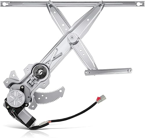 Miniatura 10 de YHTAUTO Elevalunas eléctrico delantero derecho del lado del pasajero con motor para Honda Accord 1998-2002 Coupé