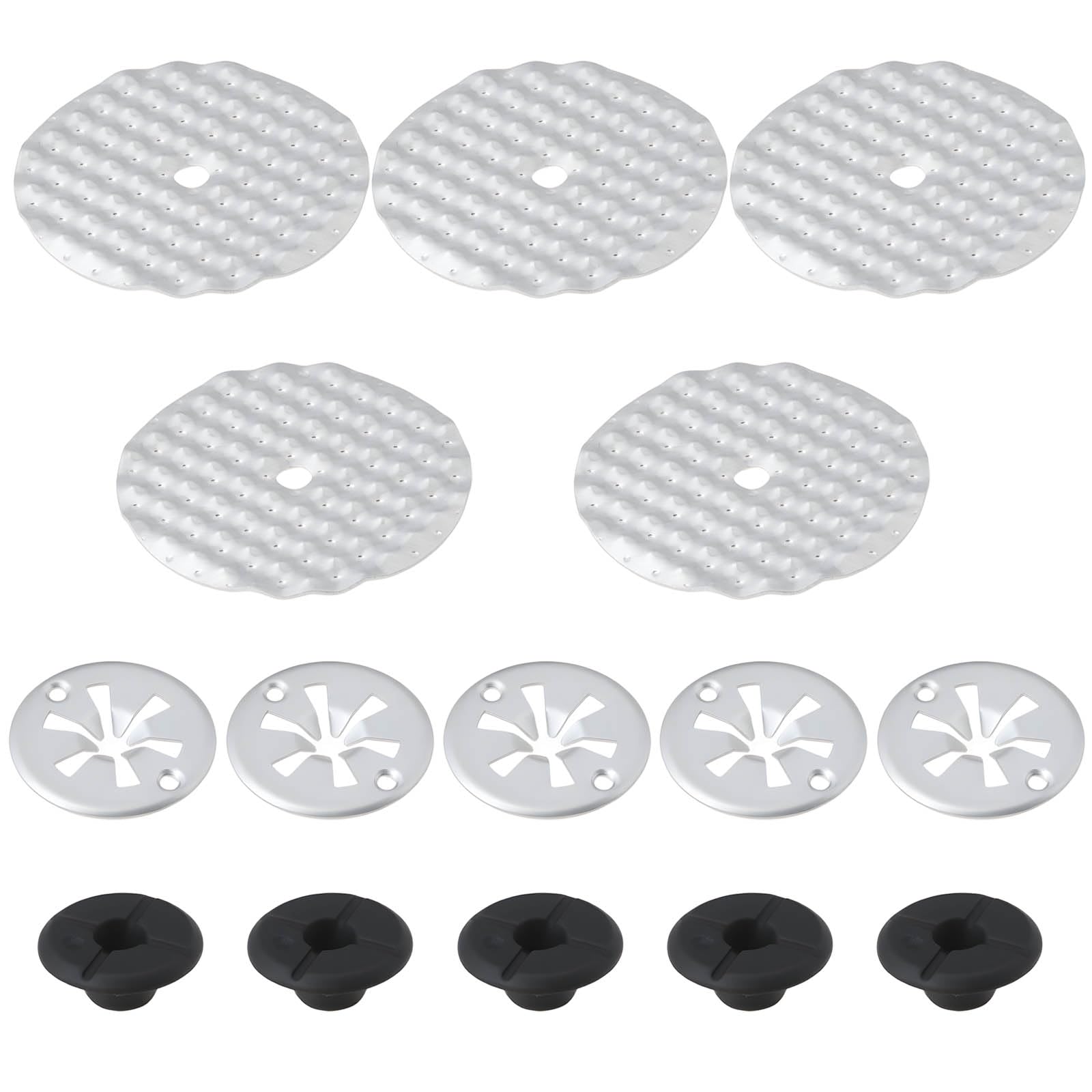 SG Store Zestaw naprawczy osłony termicznej samochodu N90796501 kompatybilny z Audi, kompatybilny z VW, kompatybilny z Skoda, 15 szt