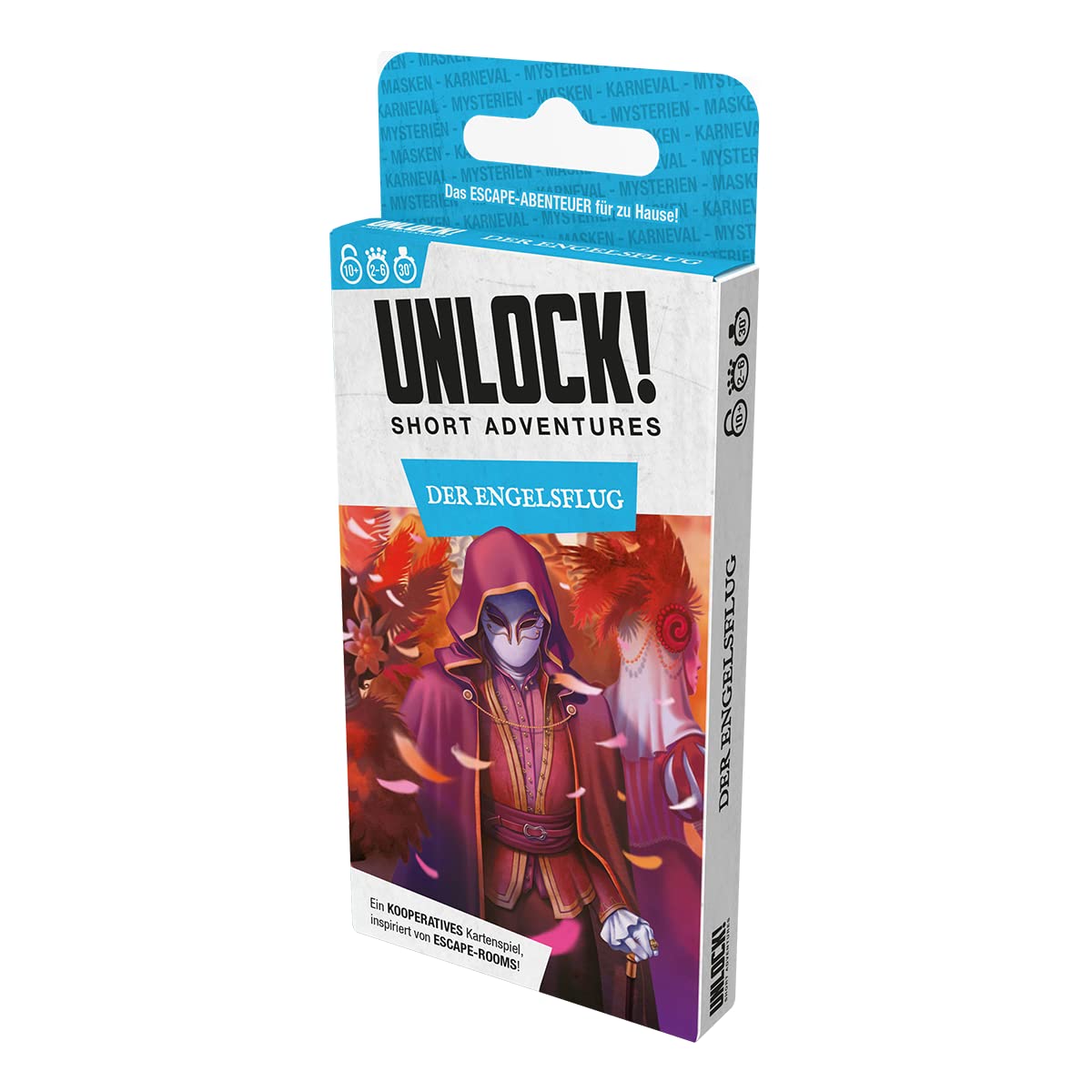 Unlock! Short Adventures – Il Volo Degli Angeli | Gioco Di Carte Cooperativo, 1-6 Giocatori, 10+ Anni, 30 Minuti