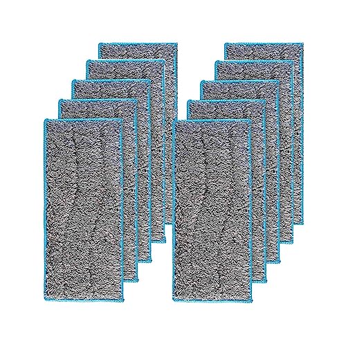 EtliN Paño de mopa Compatible con IRobot Braava Jet M6 Robot aspiradora Lavable mopa húmeda Piezas de Repuesto de aspiradora Kit Accesorios (Color : 10PCS)