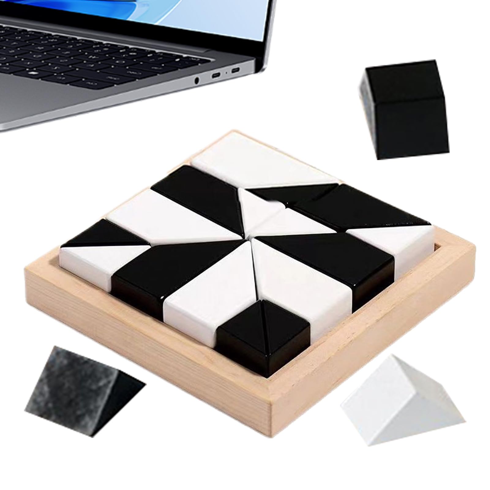 Würfel Puzzle Mit Aufbewahrungsschale Pädagogisches Steckpuzzle