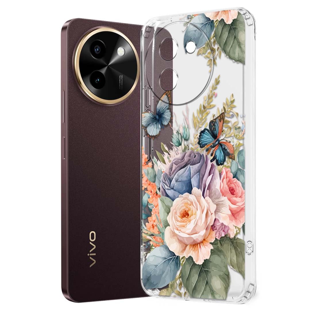 Nainz Soft Mobile Back Cover for Vivo T3x 5G (Silicone_Multicolor) (B0D2NBZ2HG) Amazon Price History, Amazon Price Tracker