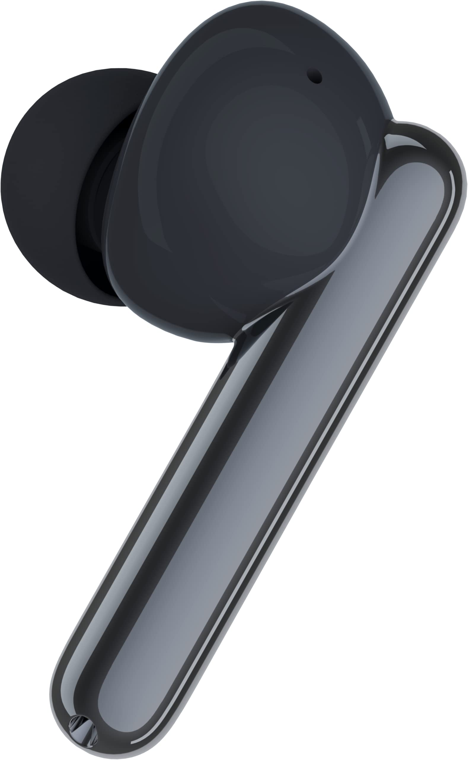 TCL - Moveaudio S600 Cuffie wireless (cancellazione attiva del rumore, tecnologia ANC, Bluetooth 5.0, ricarica rapida, custodia con ricarica wireless, IP54, controllo touch) Ultra Matt Black [Italia]