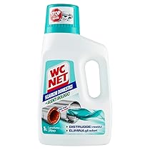 Wc Net Professional – Trattamento Scarichi Domestici con Agenti Biologici, Distrugge i Residui e Elimina gli Odori, Fragranza Pino, 1000 ml