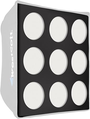 Miniatura 3 de Westcott Pro Light Mods (paquete de 2)  Accesorio rápido de caja de luz simulando luces de estadio, accesorio de iluminación de escenario,