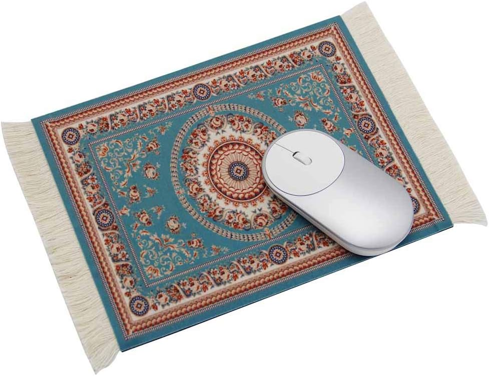 Rug Mouse Pad, Oriental Carpet Style Persian Mouse Pad (Rhine)