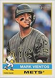 2025 TOPPS HERITAGE #278 MARK VIENTOS NEW YORK METS BASEBALL OFFICIAL TRADING CARD OF MLB