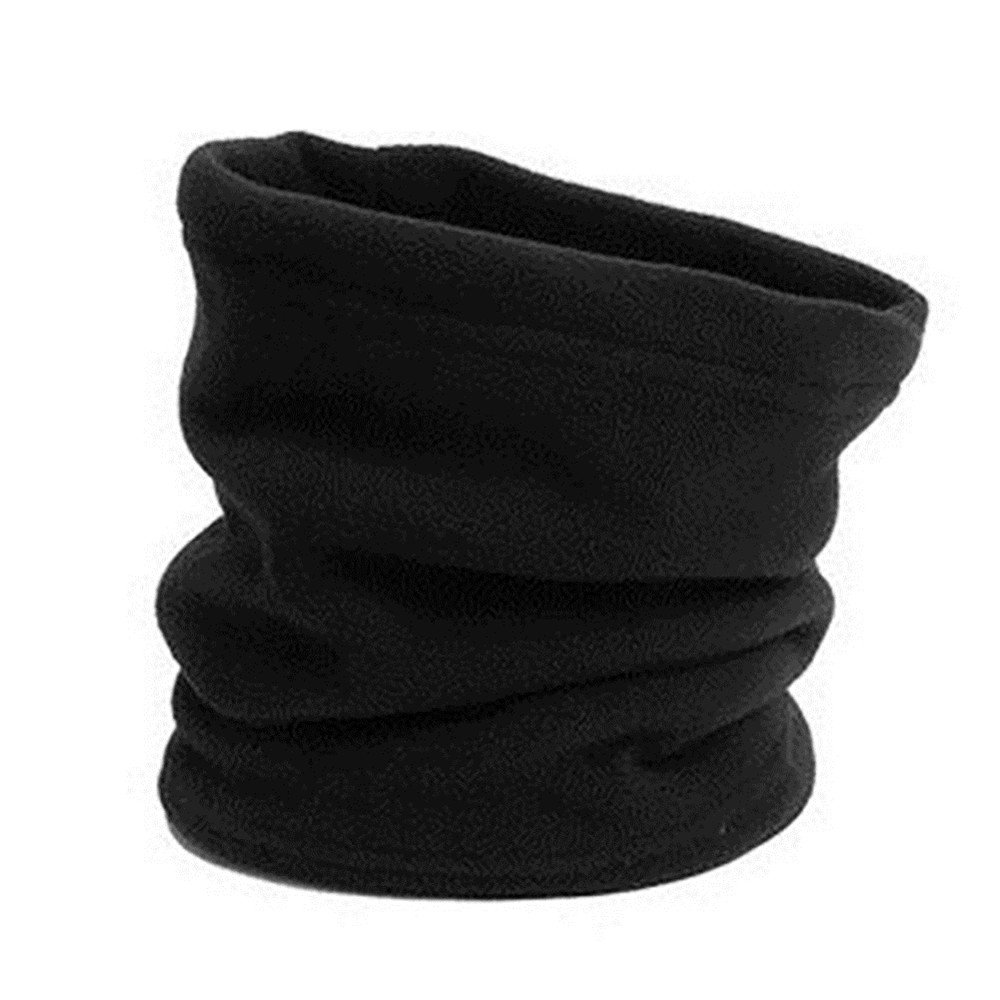 Greenlans Winter Thermal Unisex Sports Neck Warmer Beanie Face Mask Snood Hat Scarf for Men Women Black