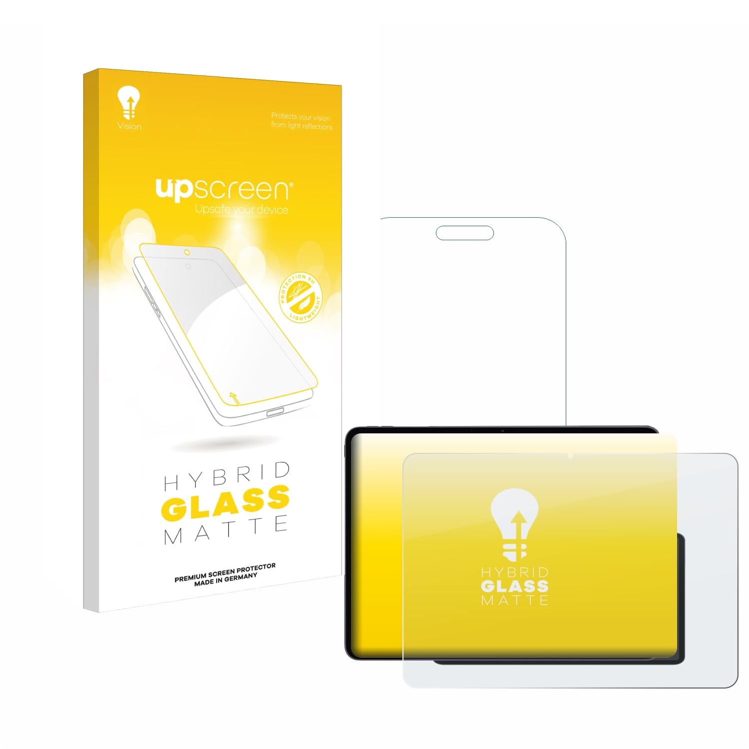 Protecteur écran Verre Trempé Upscreen Pour Ninja Luxe Cafe Pro ES701EU – Dureté 9H, Anti-traces | Hybride Verre/plastique