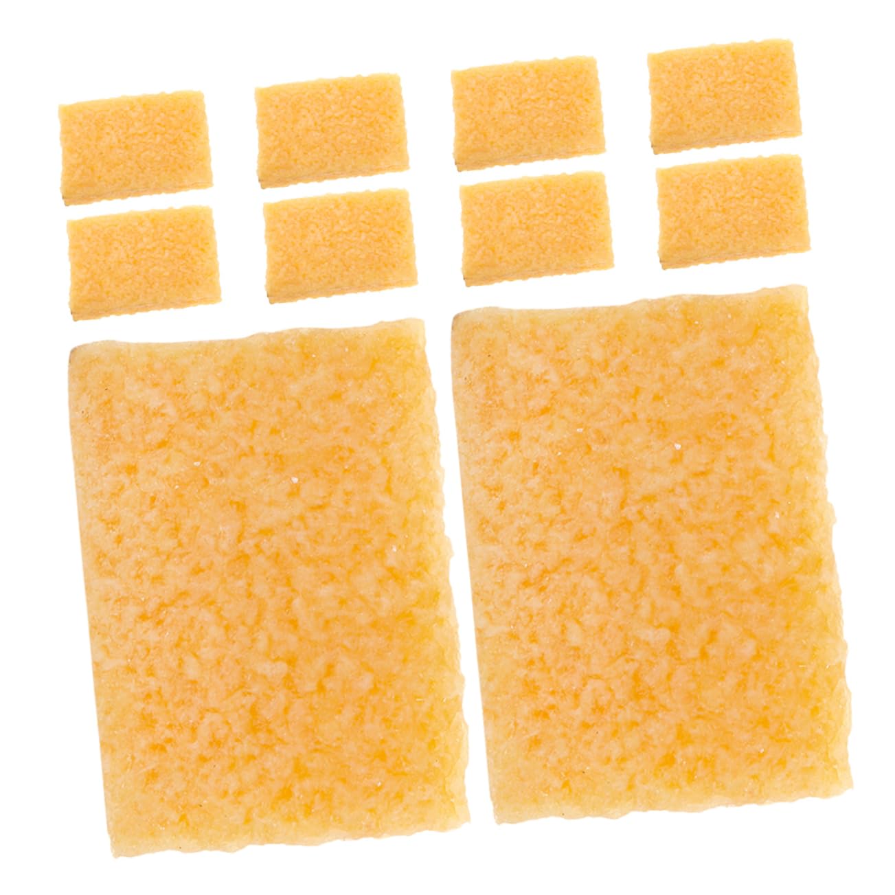 INOOMP 10pcs Professional Skateboard Sandpaper Cleaner Durable Rubber Grip Tape Eraser for Efficient Cleaning of Skateboard Decks and Grip Tapes Versatile and Reusable Cleaning Blocks