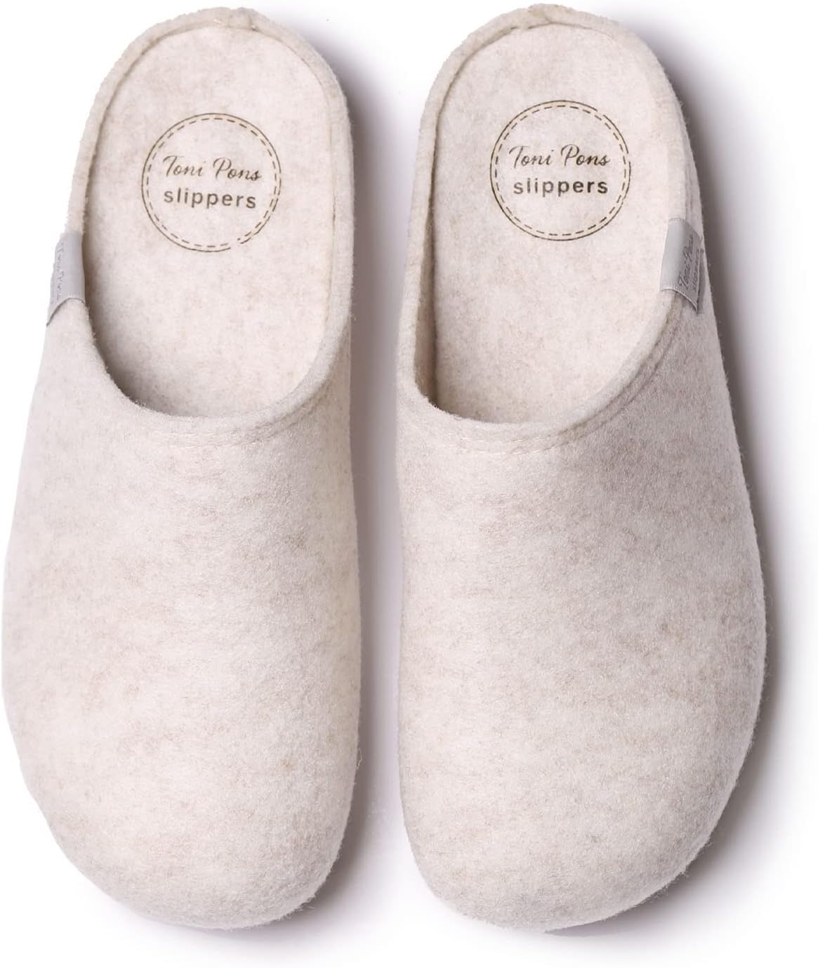 MONA-FR - Women's clog-style slipper made from recycled felt - Image 4