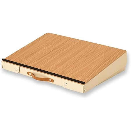 Amazon アスカ どこでも学習台 勉強台 Dsk01 収納あり 持ち運び可 傾斜10 で正しい姿勢で集中力up お絵描き 勉強 読書 机上用品 文具収納 文房具 オフィス用品