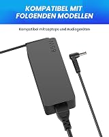 DINTYOU 65W Töltő 5.5x2.5mm - JBL Xtreme, Xtreme 2 Bluetooth Hangszóróhoz - Univerzális Adapter Toshiba, HP Készülékekhez - Gyorstöltő Funkc 6