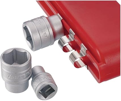 Teng M3812N1 Basic Socket Set 12PC 8-19MM 3/8SQDR, one Size