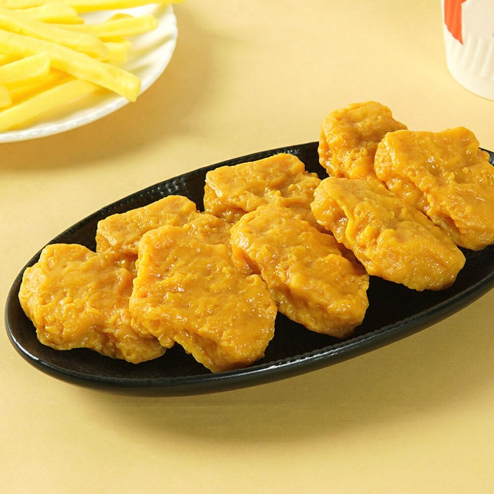 Best Kitchen Decor - Toyvian Artificial chicken Nuggets & Fries Review