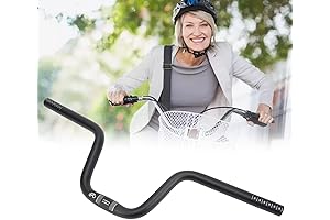 Adjustable Steel BMX-Style Handle Bars Mountain Bike Riser Handlebar