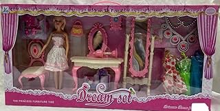 مجموعة ألعاب دريم برينسيس روم غرفة أحلام الأميرة 589-6 من بيري تويز، 66 سم × 33 سم × 9 سم