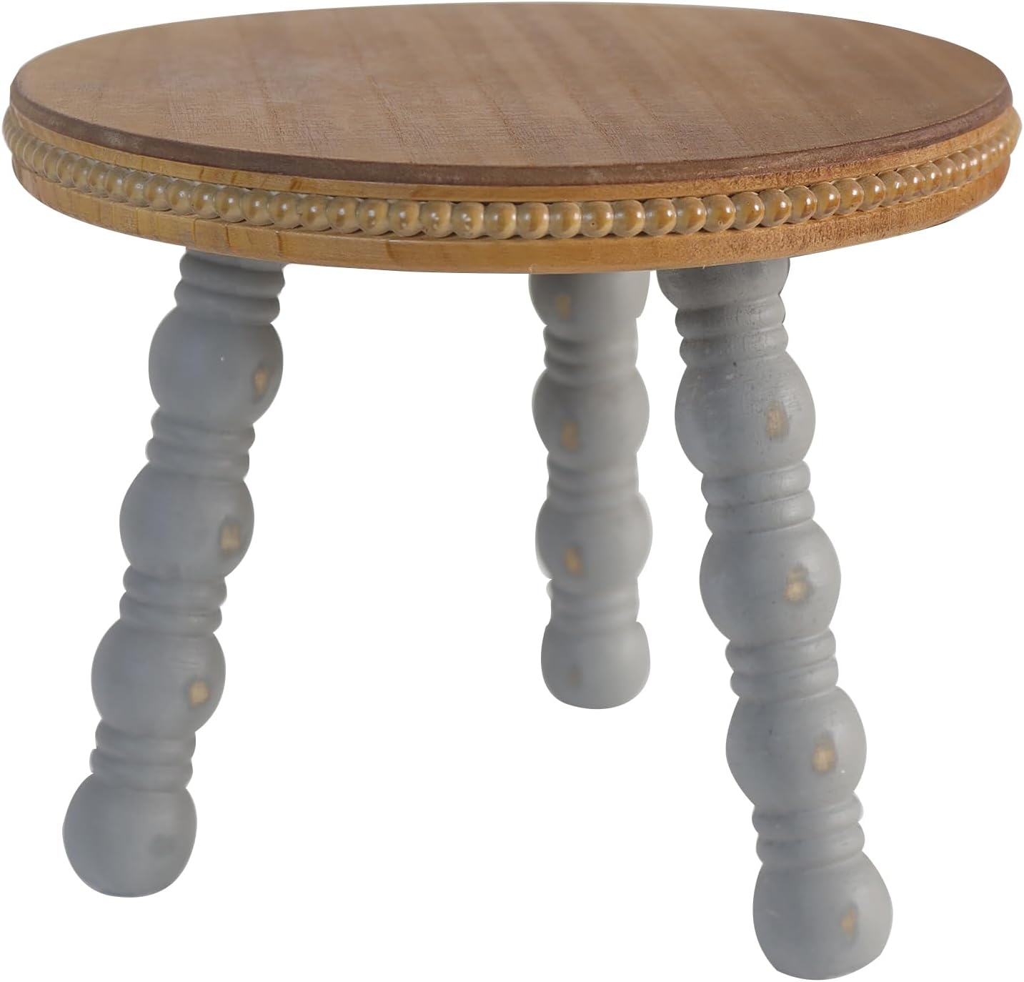 Wood Morden Farmhouse Plant Stand, 11.8 x 9.4 inches Wooden Rustic Indoor Decorative Display