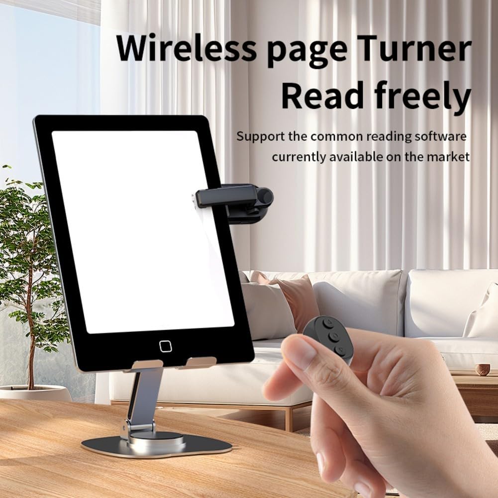 Télécommande sans fil pour tourne-page Kindle, autonomie 48h, portée 5m (Jx-07 rose)