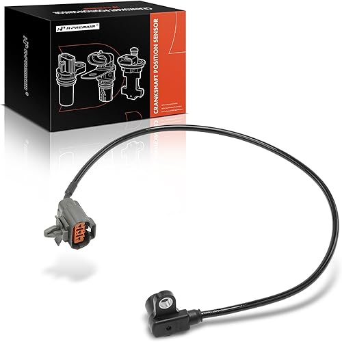 A-Premium Sensor de posición del cigüeñal del motor compatible con Mazda 626 1998 1999 2000 2001 2002 2.5L, repuesto # J005T15079, J5T15079