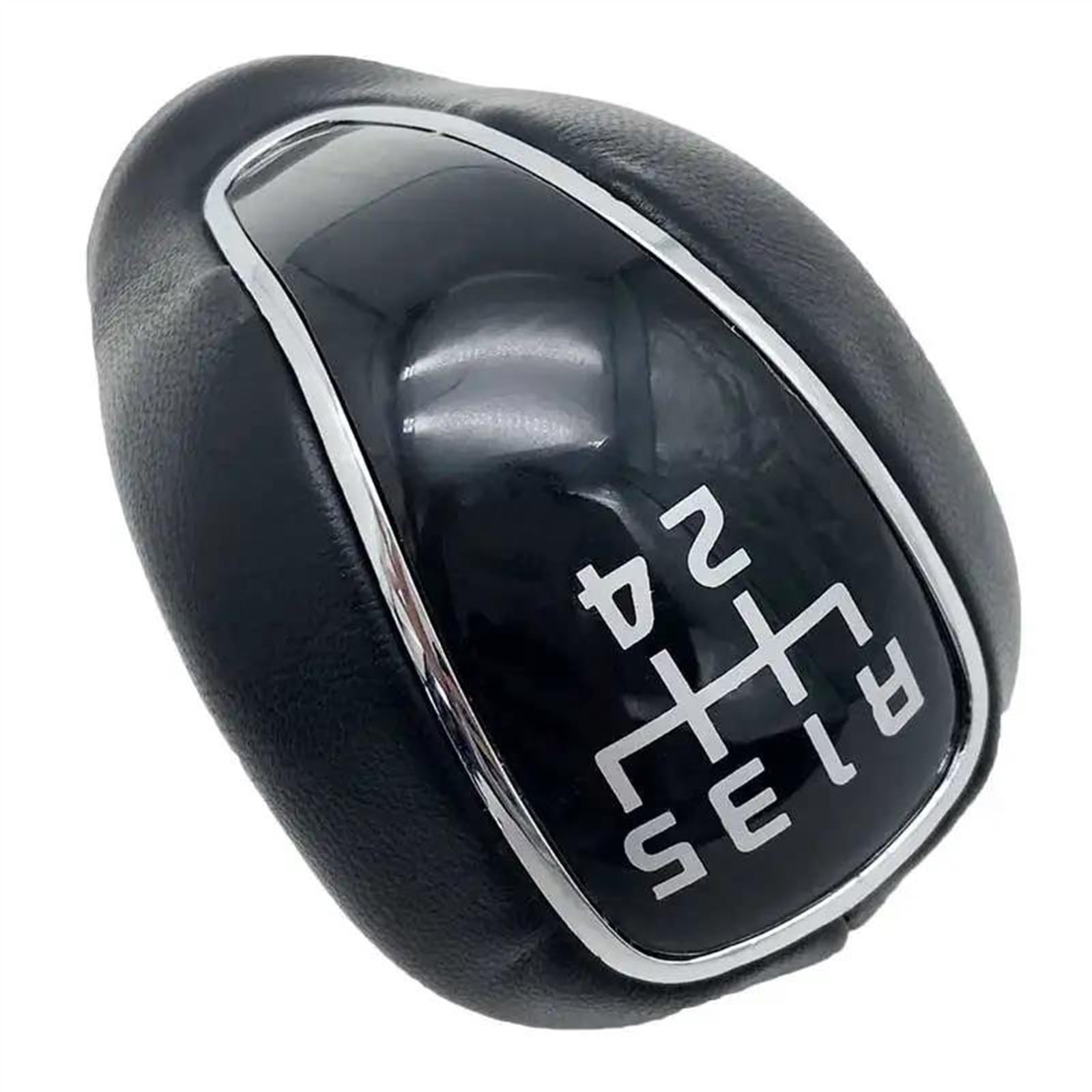 CAVINBDZ for Hyundai IX25 for Creta 2012 2013 2014 2015 2016 5/6 Speed PU Leather Gear Shift Knob Lever Shifter Handball(R12345)