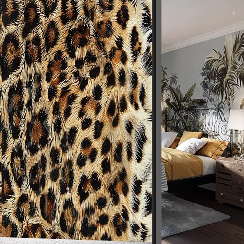 Vinilo Decorativo Estampado Leopardo Acuarela 15.7x23.6 pulg miniatura 3