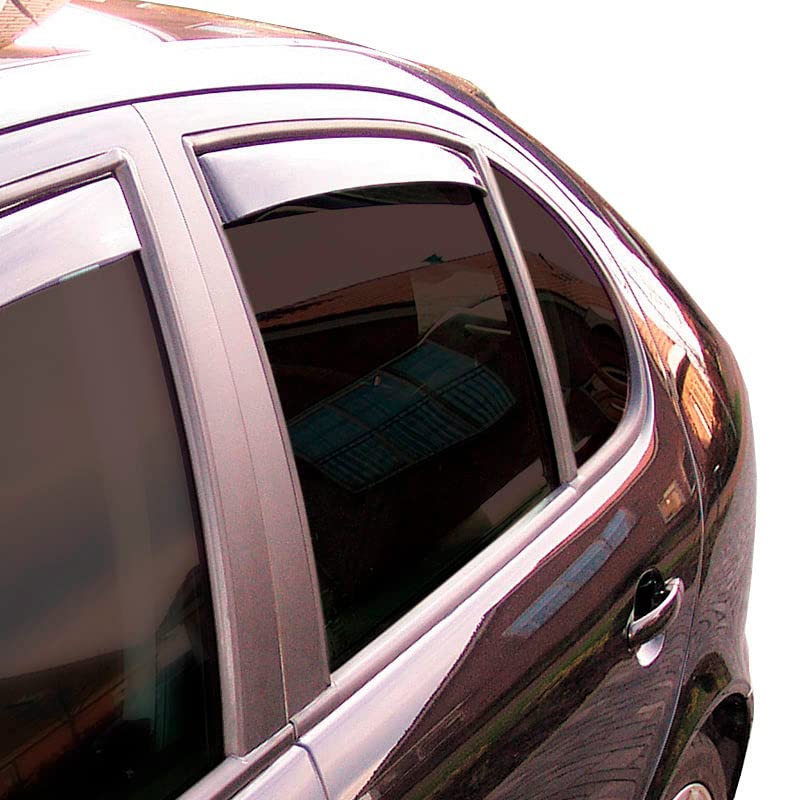 ClimAir Windabweiser Master Schwarz Hinten Für Toyota Yaris IV Cross (MXP) Ab 2020 – 2er-Set