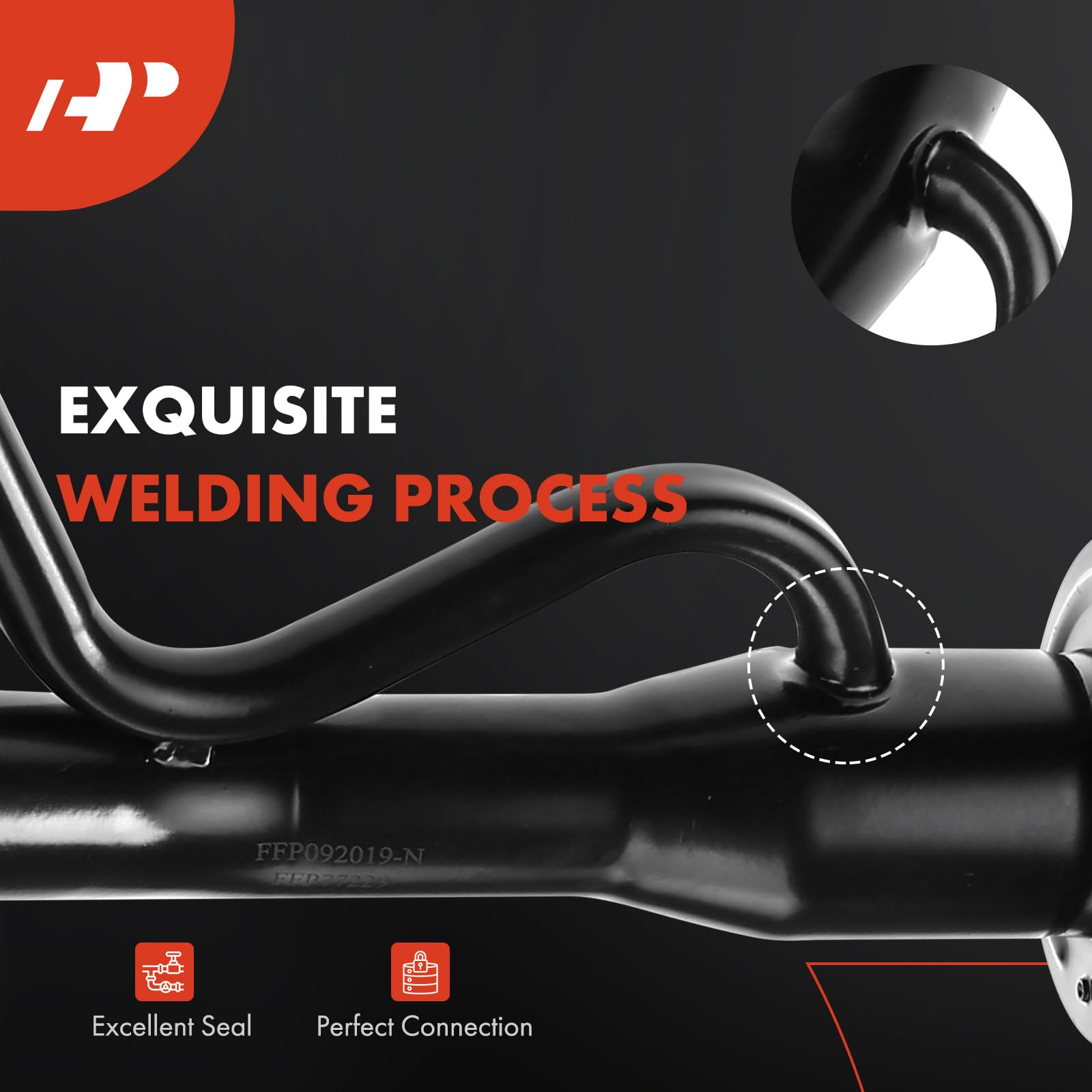 A-Premium Fuel Tank Filler Neck Pipe For Ford F-250/F-350 Super Duty 1999-2004 – Gas, Styleside 96" Bed, Replaces F81Z9034NA