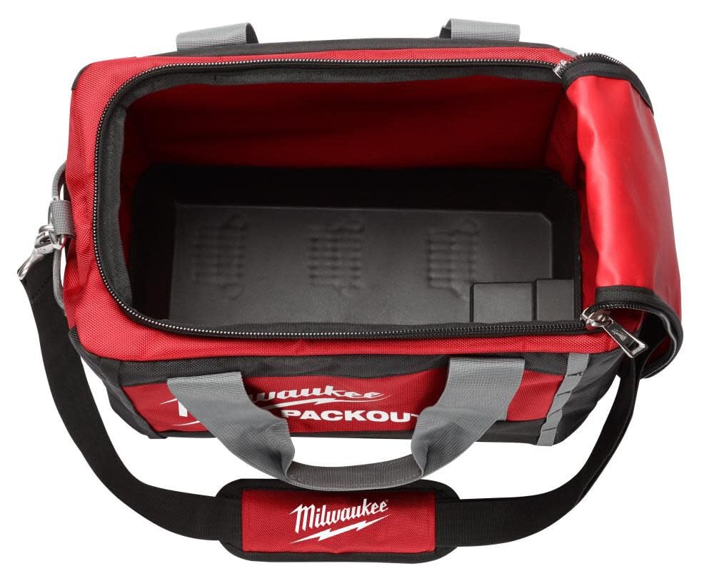 Milwaukee 932471066 PACKOUT - Bolsa de lona (38 cm), color rojo