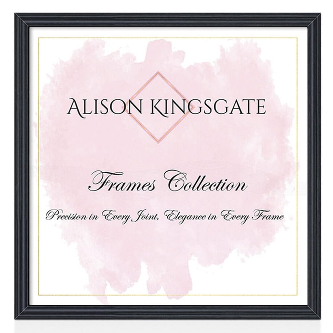 Alison Kingsgate Classic Black Picture Frame for Photos - 90X90CM