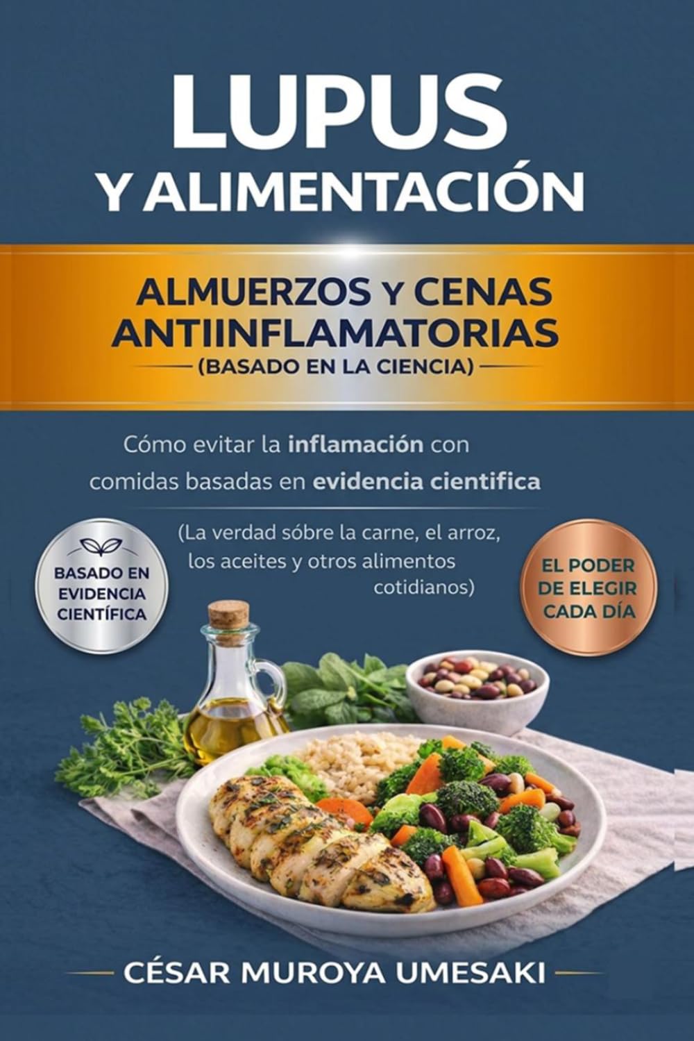 LUPUS Y ALIMENTACIÓN: Almuerzos y Cenas Antiinflamatorias (Basado en la Ciencia): La verdad sobre la carne, el arroz, los aceites y otros alimentos cotidianos