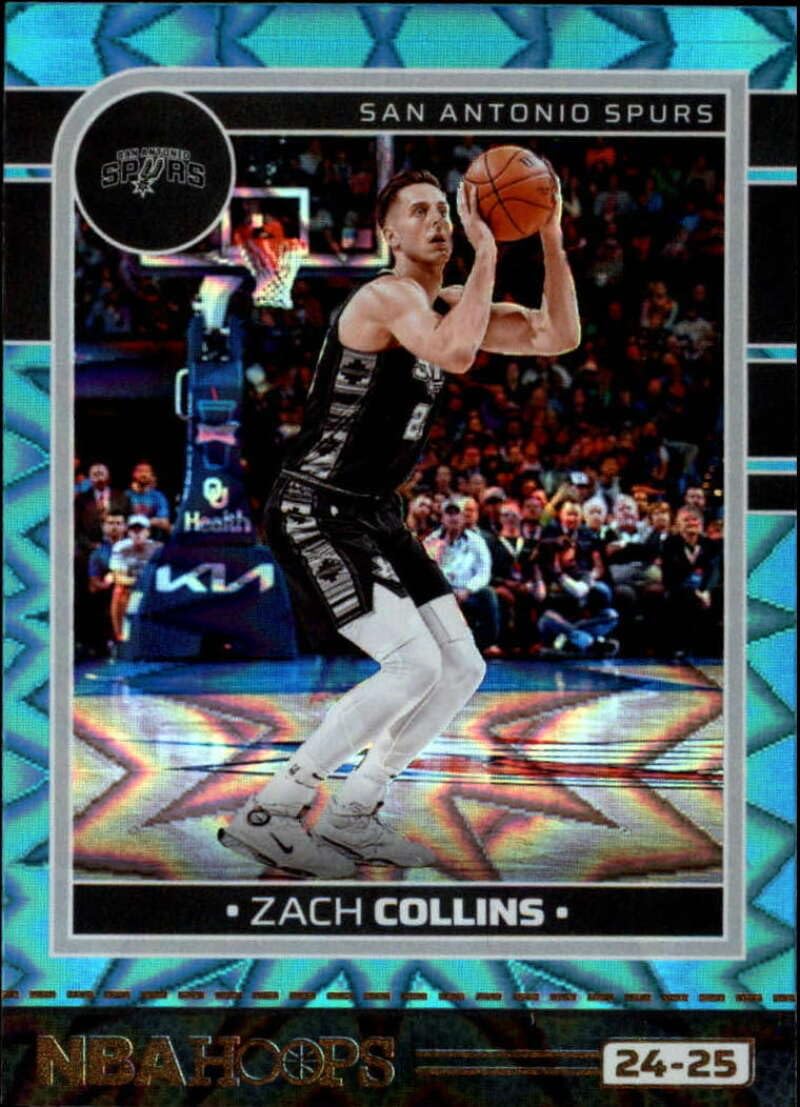 Amazon.com: 2024-25 NBA Hoops Teal Explosion #57 Zach Collins San