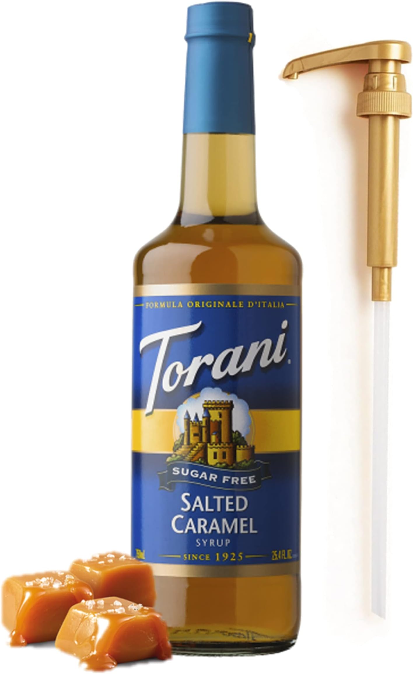 Torani Sugar Free Syrup Variety Pack, 25.4 Fl Oz (Pack of 6