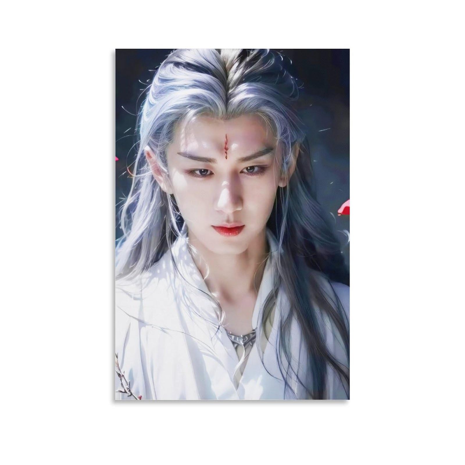 Amazon.co.jp: 華流ドラマ写真の成毅チョン・イー画像キャンバスアート