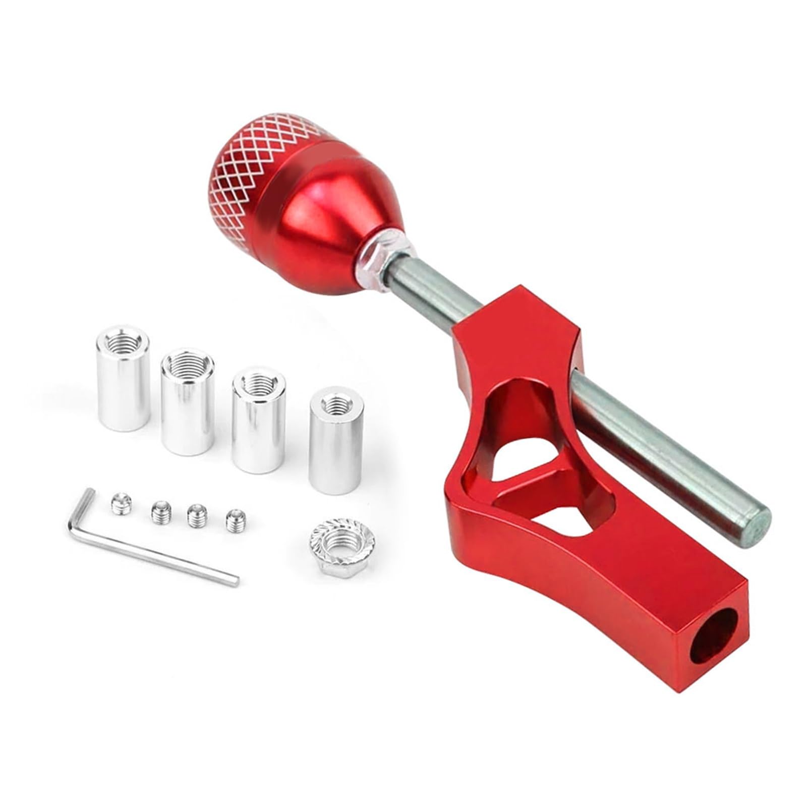 Kaiaygee Red Gear Shift Knob Lever Compatible With Honda Civic, Integra, B, D