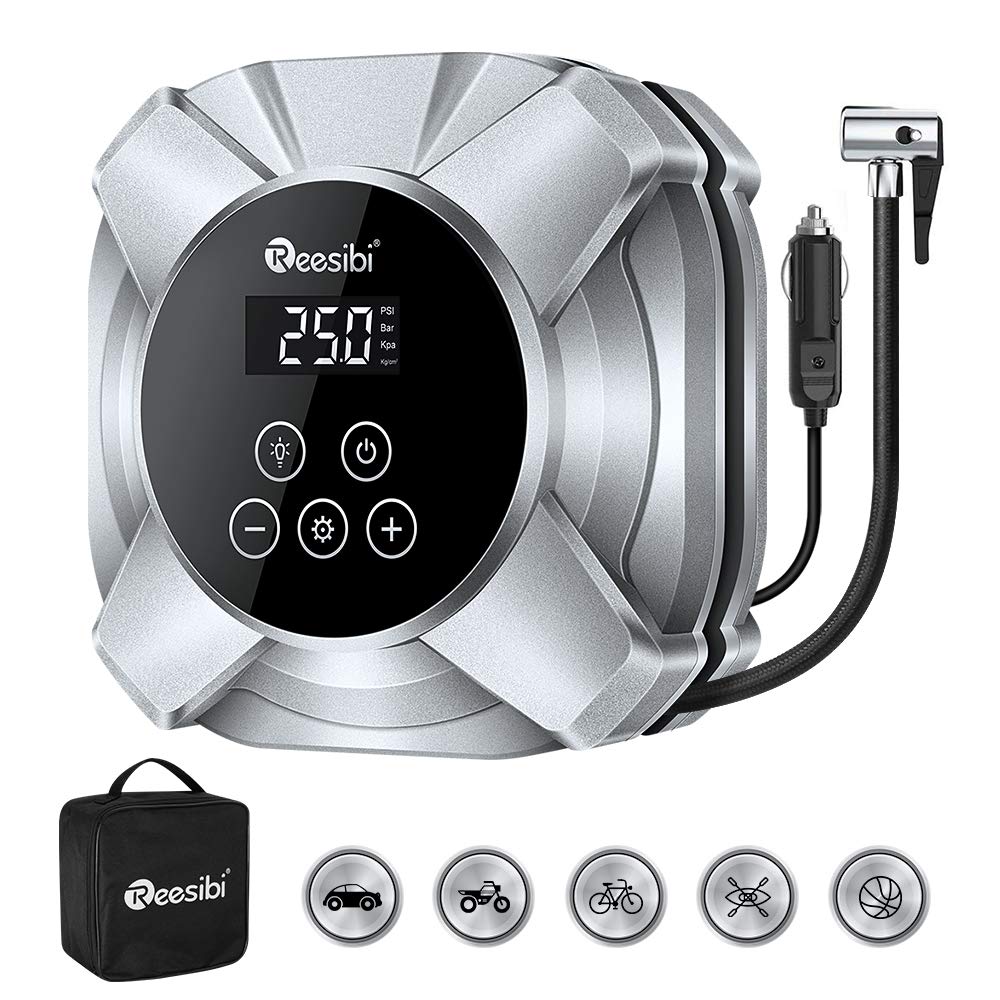 Buy Reesibi Touch Screen Tyre Inflator, 12V 150PSI Portable Air