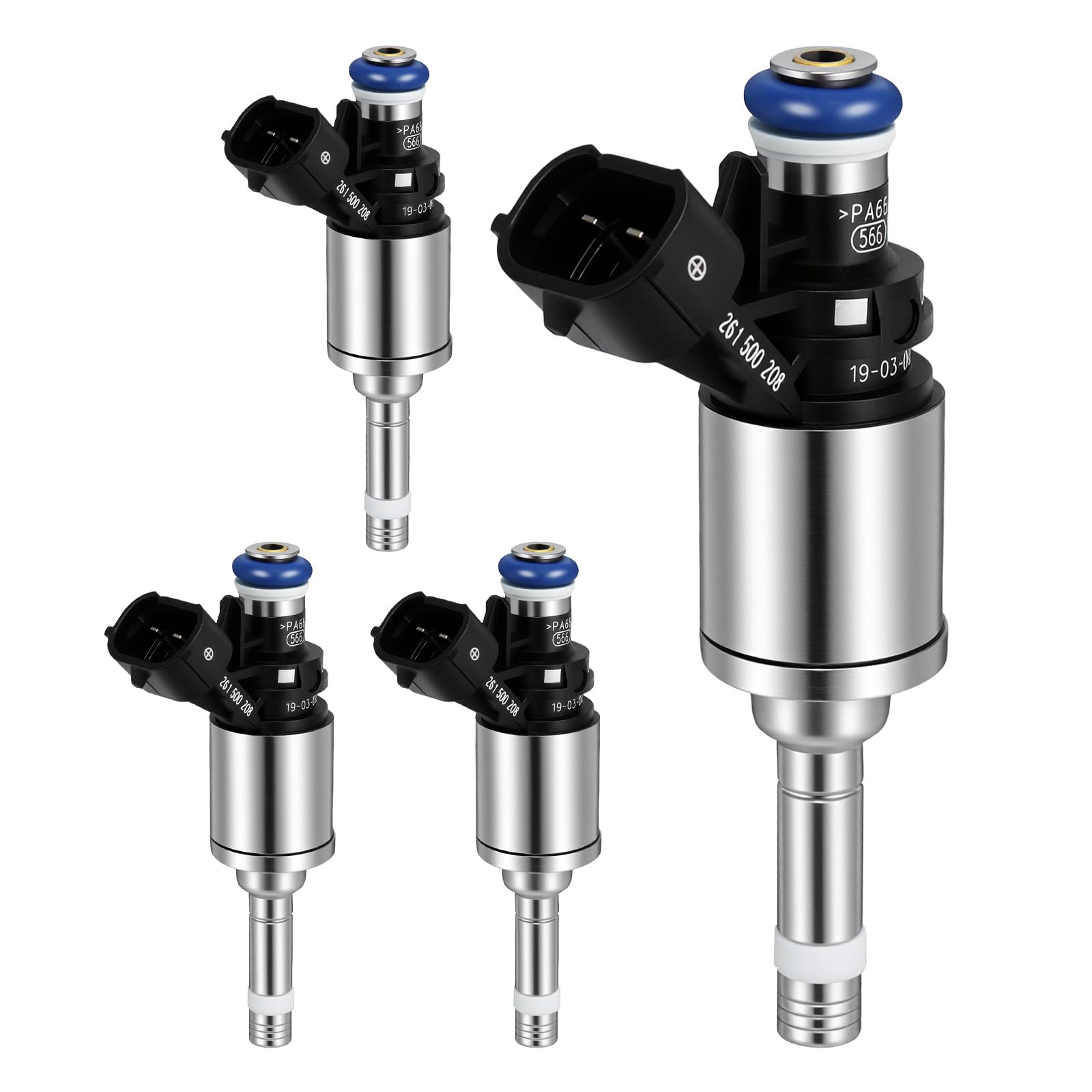 Photo 1 of 2011-2017 4Pcs Fuel Injectors Compatible for Nissan Juke 1.6L L4 Replace 16600-1KC0A 02615500092