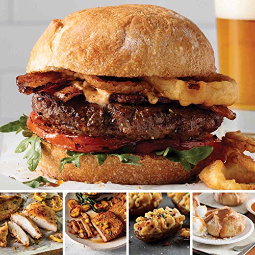 Omaha Steaks Yuletide Gift Pack (24-Piece with Steak Burgers, Oven-Roasted Chicken Breasts, Polynesian Pork Chops, Stuffed Baked Potatoes, and Individual Caramel Apple Tartlets)