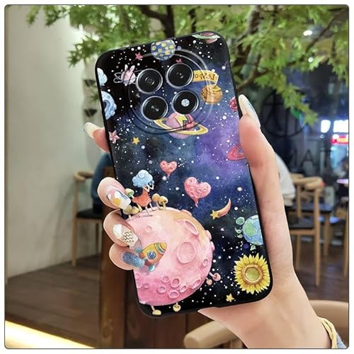 Phone Case Compatible with OPPO A5 5G 2025 China/F29 5G, TPU Fashion Design Waterproof Cartoon Silicone Anti-dust Dirt-resistant