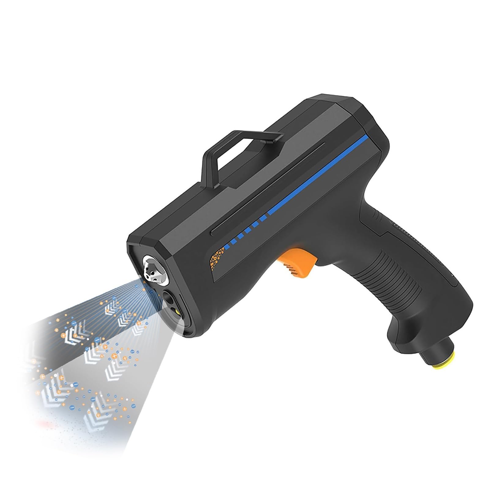 Pistola Antiestática,Pistola Aire Ionizante/Eliminador Estática/Modo Impulso/Láser/Luz LED/Preparación Pintura/Aguja Tungsteno/Descarga Estática Rápida/Aplicación(B)