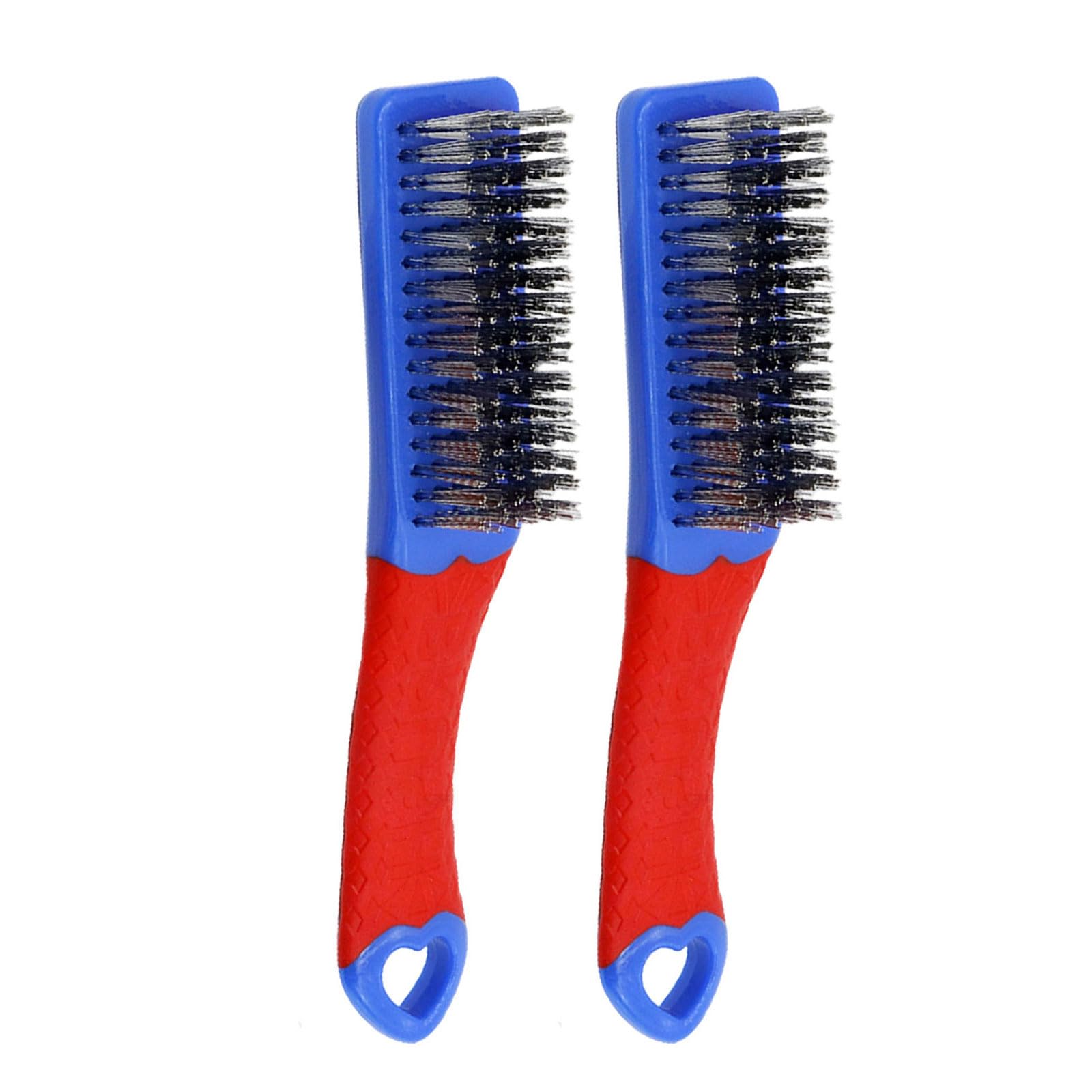Msioytog Efficient Wire Brush for Rust Removal and Polishing Multipurpose Cleaning Tool Handle Metal Surfaces Scrubber Stainless Steel Wire Brush