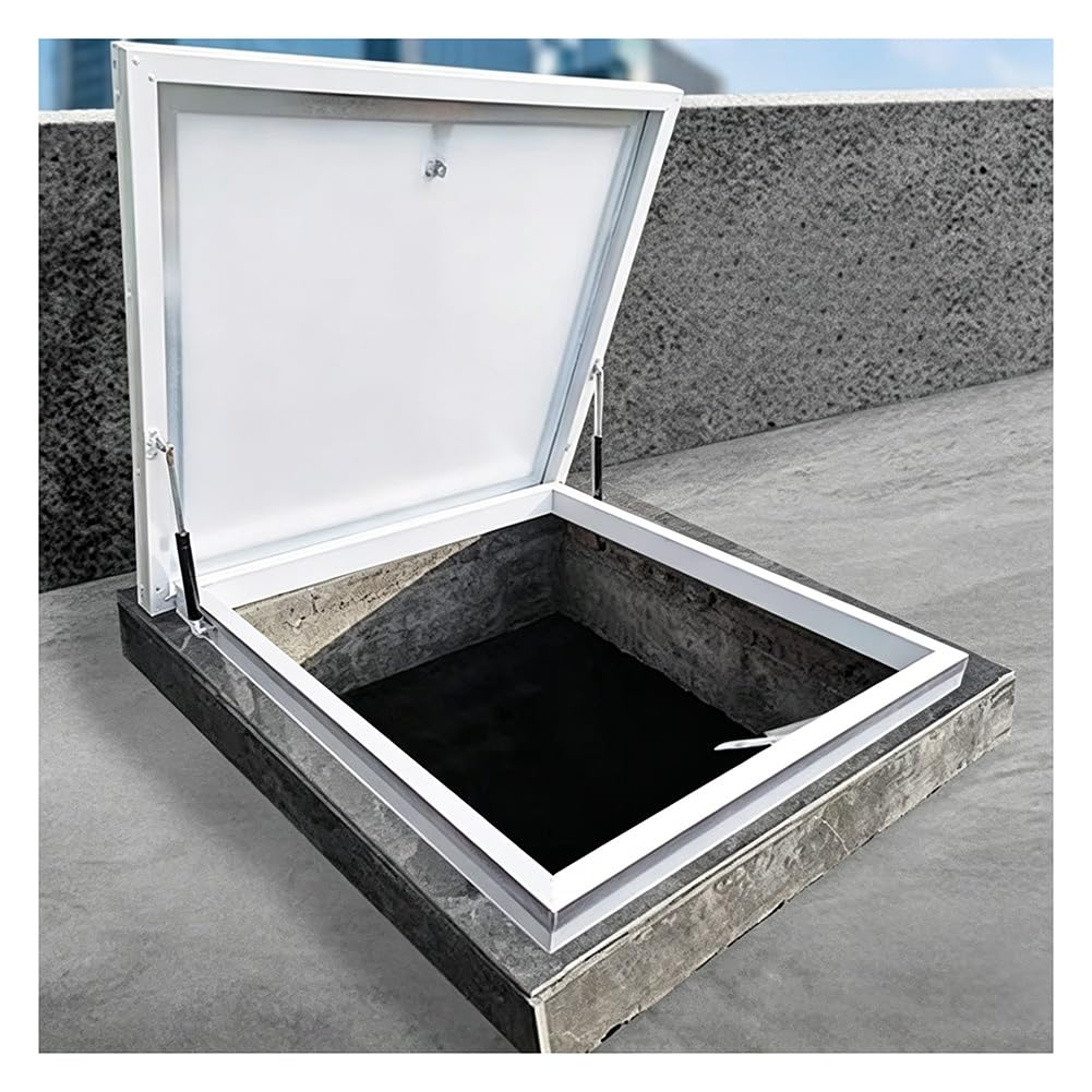 Trappe de toit de sécurité fenêtre d'entretien d'urgence pour sous-sol 95 x 95 cm