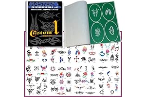 Master Airbrush Reusable Tattoo Stencil Book #1