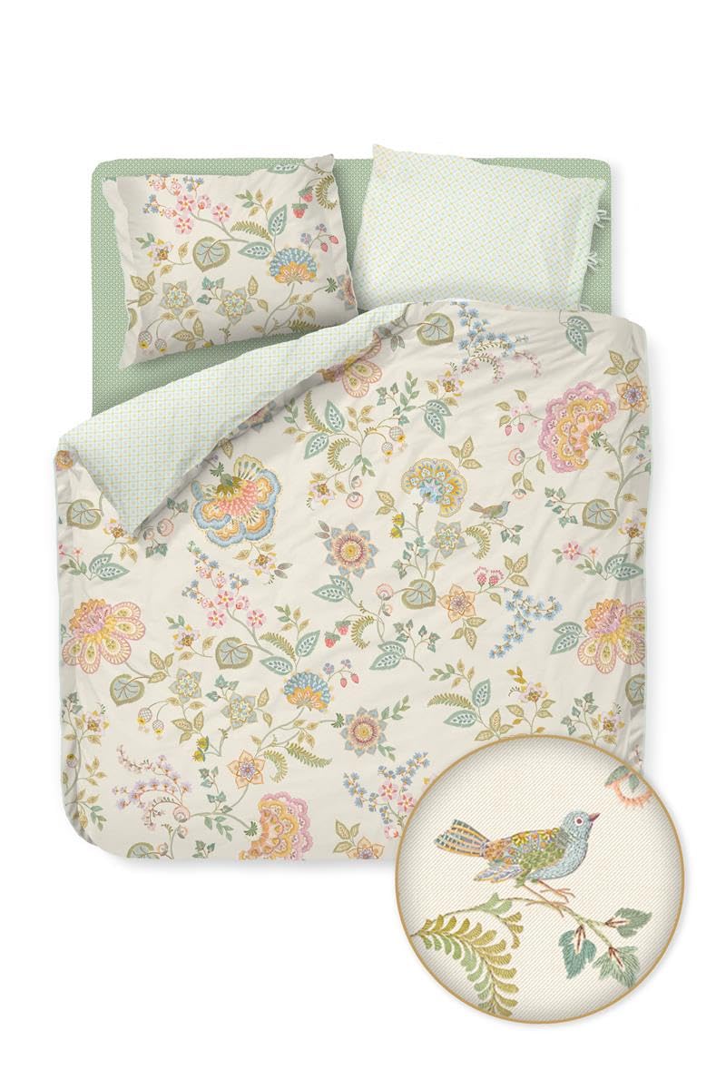 Pip Studio Komplet pościeli Buenas Tardes kolor Off-White rozmiar 200x200+2x80x80