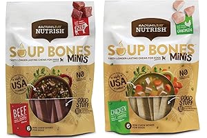 Rachael Ray Nutrish Real Beef & Barley and Real Chicken & Veggies...